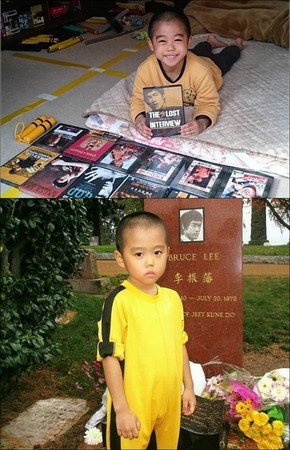 6岁男童全身肌肉青筋炸裂网友李小龙投胎