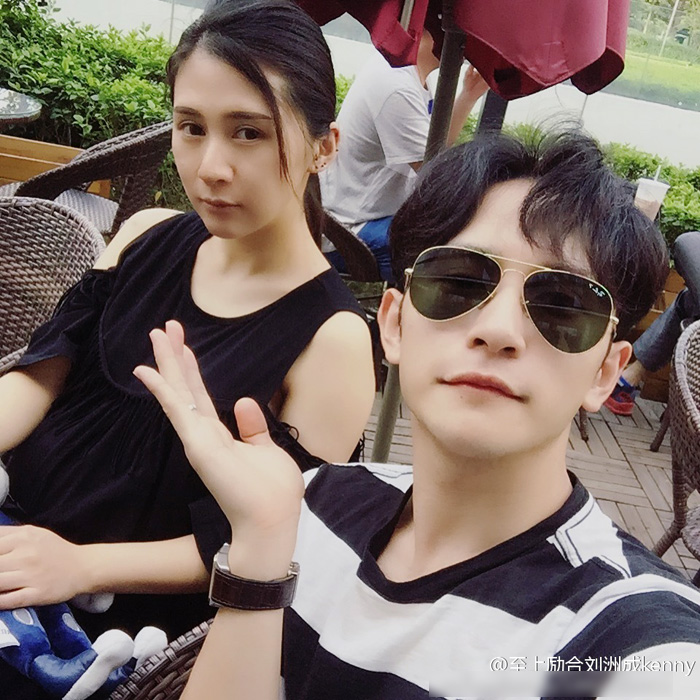 至上励合刘洲成被妻子控孕期家暴 昔日恩爱照回顾