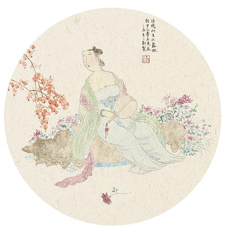 “解语•花前”——程万里、丁勤伉俪作品联展南京开幕_手机凤凰网