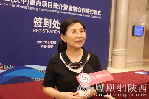 汉中市委常委,副市长谢京帅接受凤凰网陕西采访