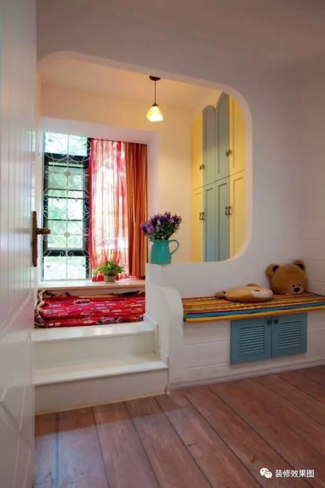 20款心机飘窗设计 教你偷出一个"小次卧"!