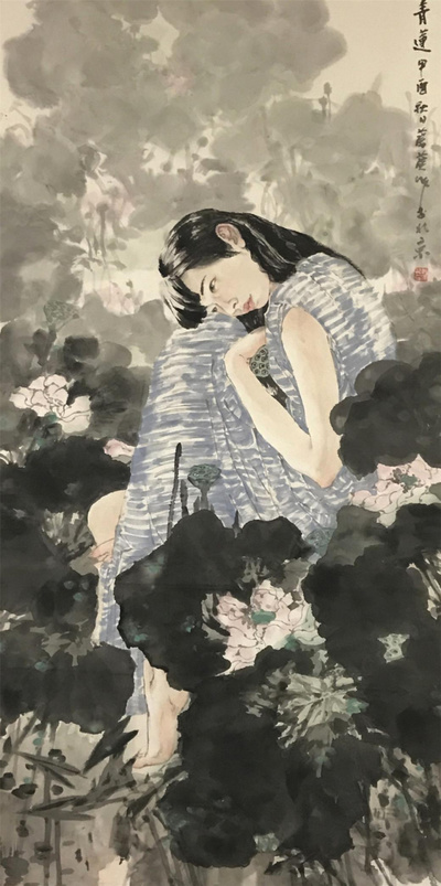 美女之美—读书画名家蔡葵的中国人物画