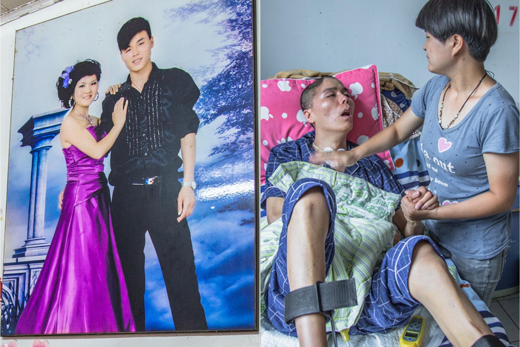 4岁孩子病房作画 8个月唤醒植物人父亲