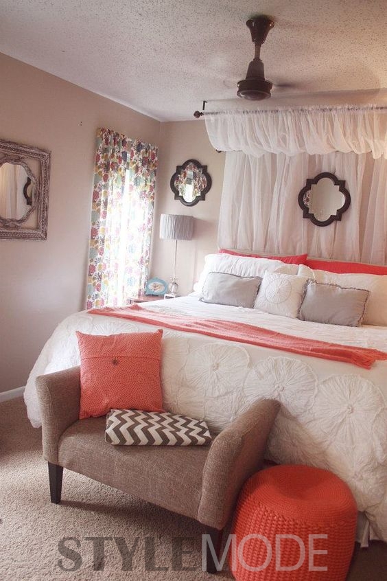 今夏最流行的珊瑚色家居 简直太时髦了!