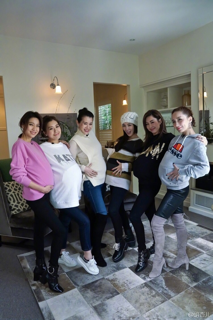 准辣妈胡杏儿孕期放肆美