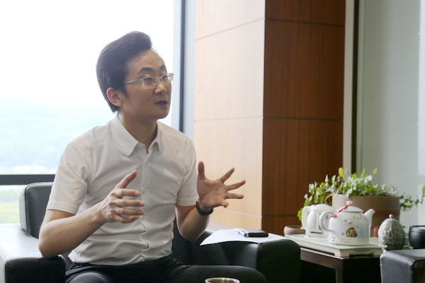 得力集团副总裁陈雪强未来中国实业一定会超过日本