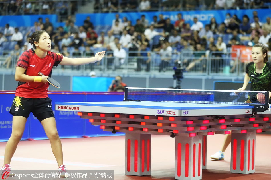 全满贯!丁宁胜刘诗雯首夺全运会金牌