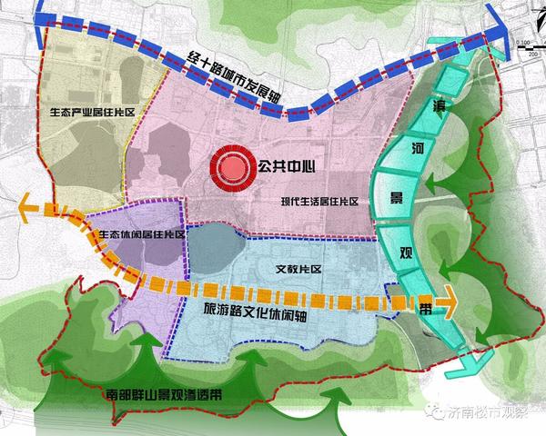 济南唐冶规划图2021图片