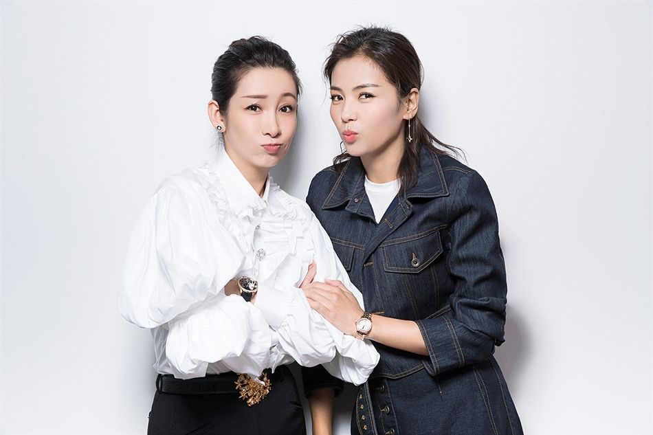 中国好闺蜜秦海璐刘涛节目合体互赞对方帮助很大