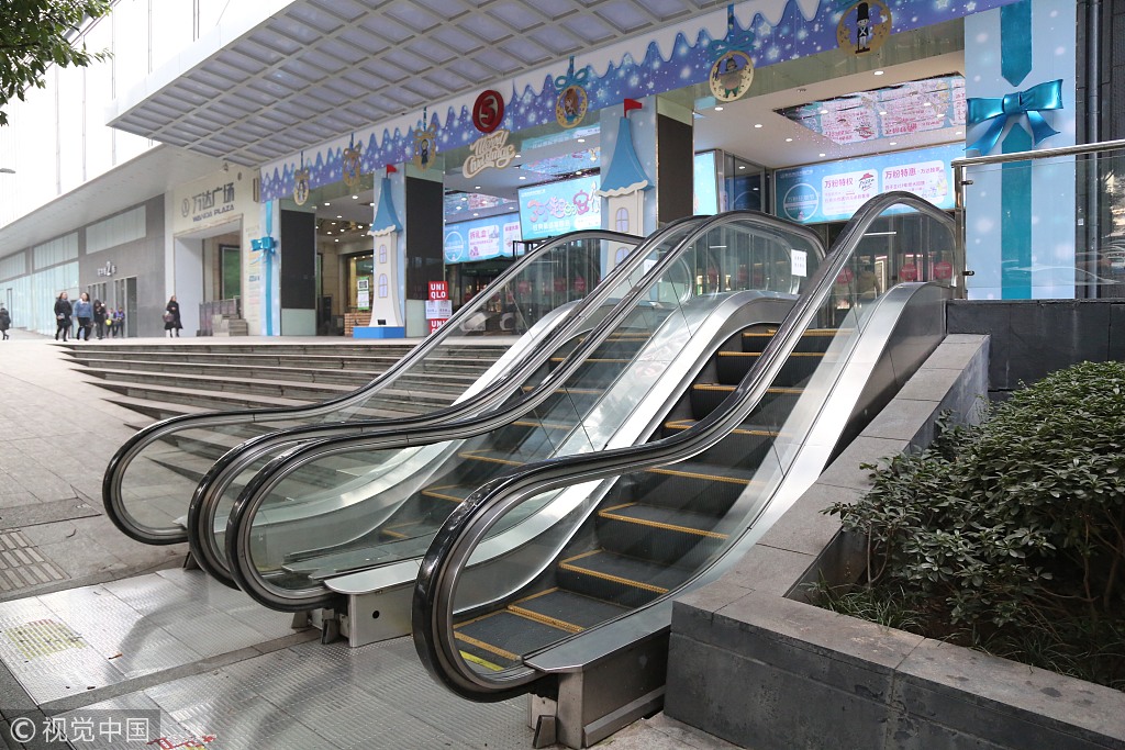 重庆一部被称为鸡肋的电梯