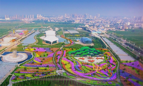 这里是中国大地原点的所在地,这里就是西咸新区泾河新城,崛起中的大