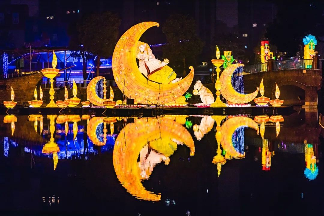 第五届东湖新春灯会开幕高清私照流出美到让人窒息