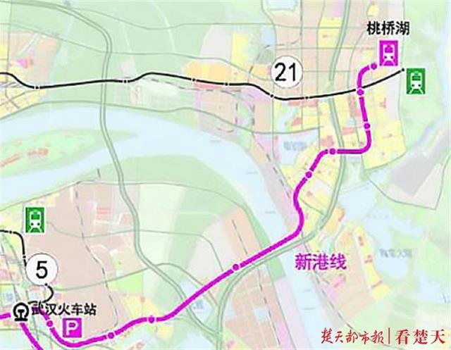 武汉地铁5号线规划图片