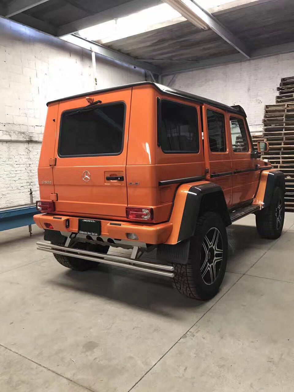17款奔驰g500 4×4 大脚怪兽suv最新报价