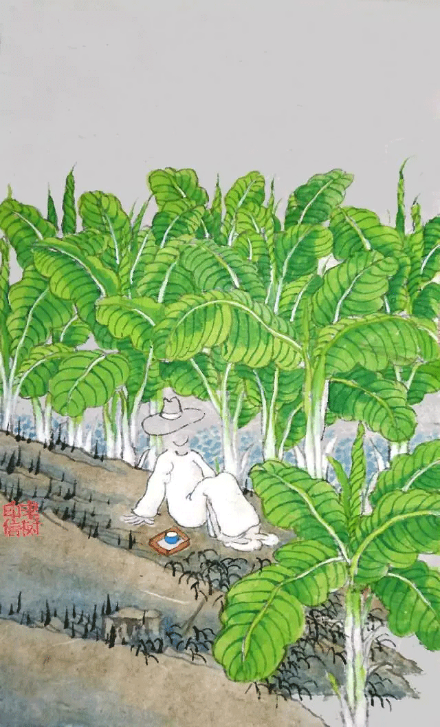 " "哎,千万别把那当个事儿." "为什么?" "画画嘛,就是一个好玩儿.