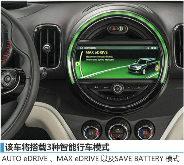 MINI首款混动车 搭载三缸发动机+电动机_凤凰网汽车_凤凰网