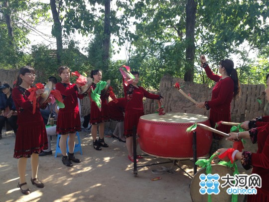 陕州区张汴乡刘寺村古庙会今天恢复