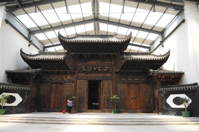 徽派建筑落户文物书画扎堆