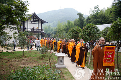 重启千年宗风弘扬生活禅法湖南药山寺竹林禅院落成开光