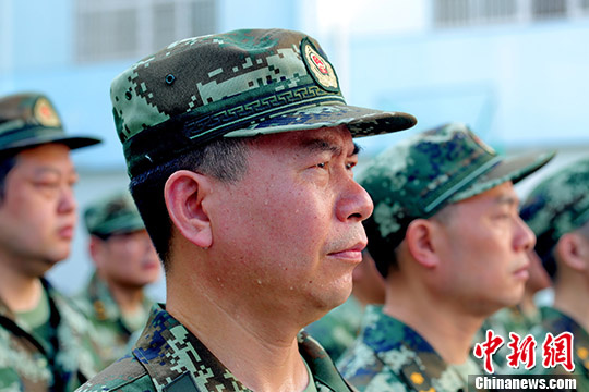 高温来袭 武警浙江总队嘉兴医院"白衣天使"练兵正酣