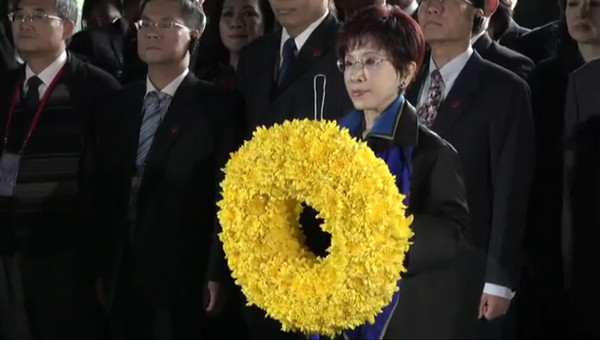 洪秀柱:和平非常可贵 两岸应坚守"九二共识"