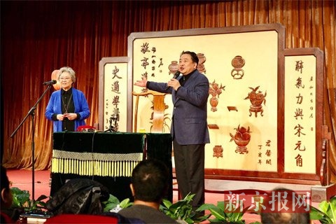 连丽如、王玥波重返天桥 北京评书“名片”宣南书馆迁新址_手机凤凰网
