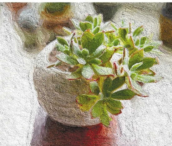 glaze油画滤镜使用后