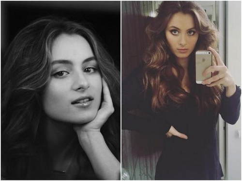 21岁的莉莉艾金森已长得亭亭玉立.