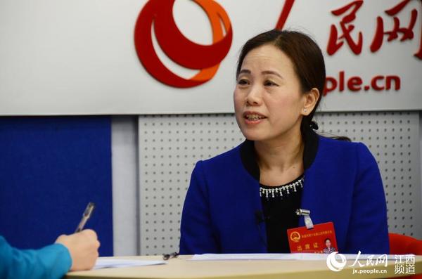 南昌西湖区区长黄小燕做客人民网江西演播室 邀网友分享"西湖故事"
