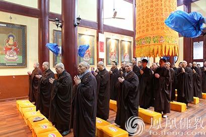 江西庐山东林寺24小时经行法会圆满结束