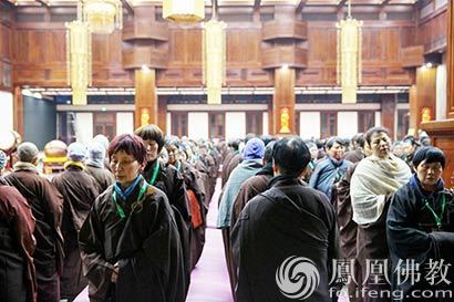 江西庐山东林寺24小时经行法会圆满结束