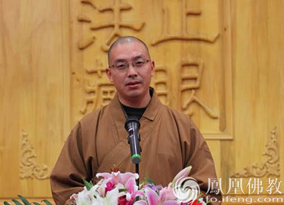 香港宝莲禅寺后堂,扬州高旻寺堂主,扬州文峰寺住持能度法师(图片来源