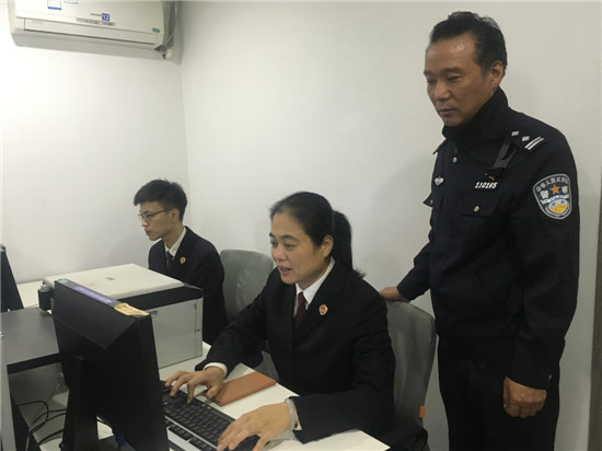 驻所检察官办公室开展巡查工作