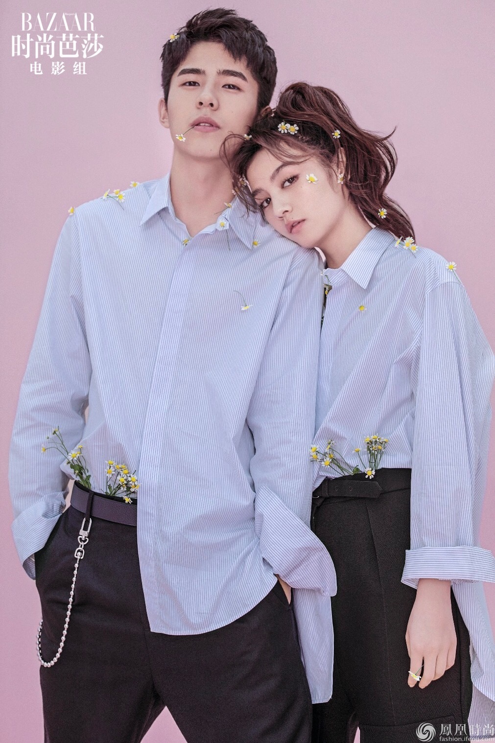 刘昊然春夏登《时尚芭莎》十月刊封面