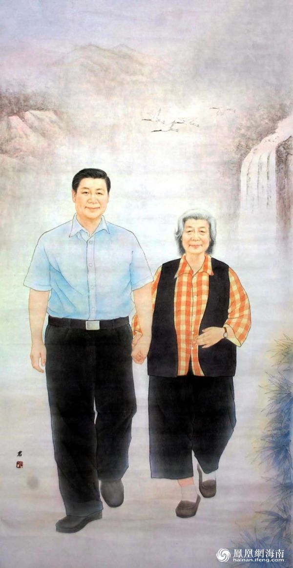 乔领宁雪君国礼书画展明年1月8日开展国礼书画家乔领提前报料