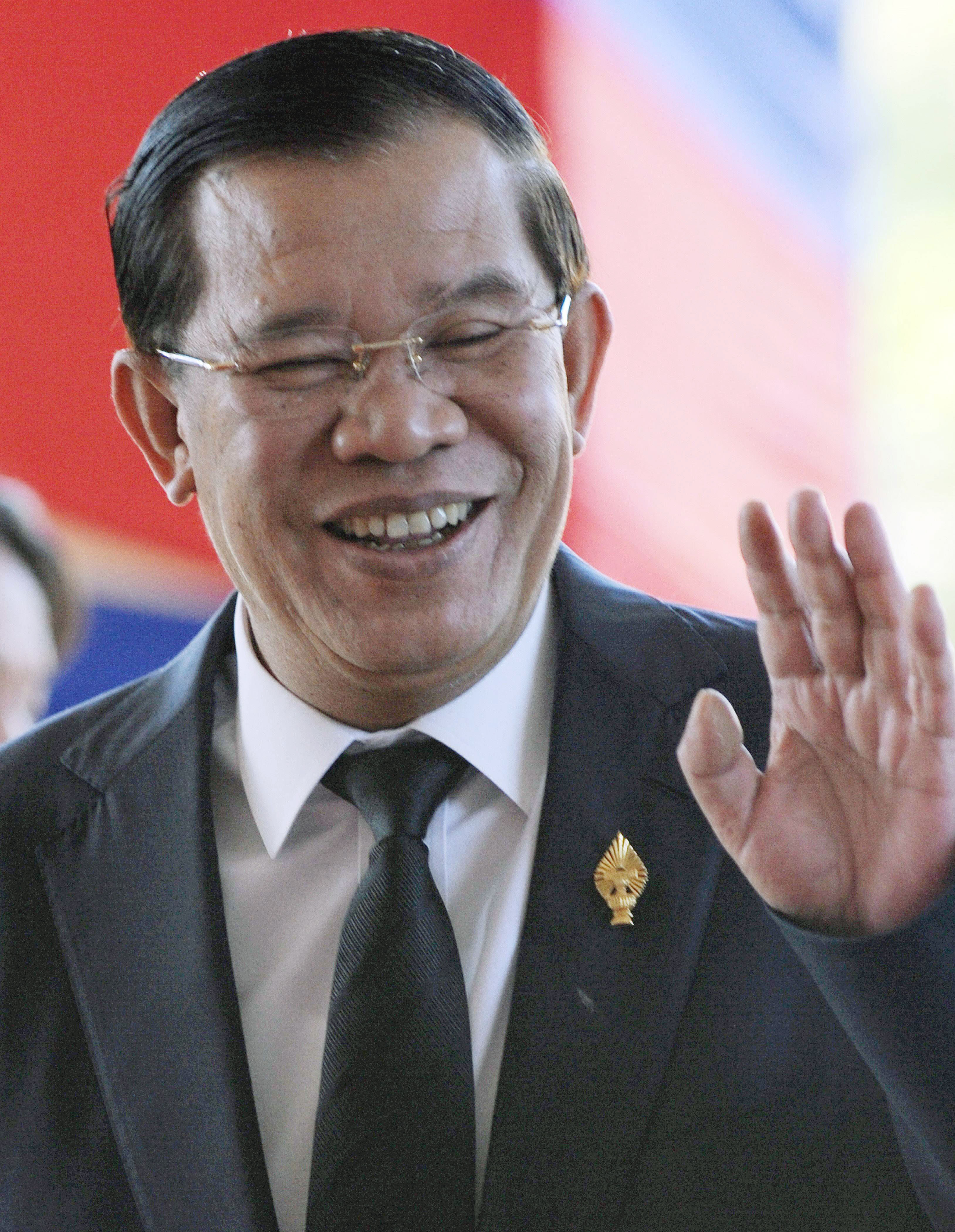柬埔寨首相:欢迎台湾来投资 但禁止升国旗