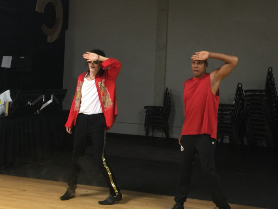 迈克尔杰克逊御用编舞师佩恩携原班团队在美国指导王杰克逊