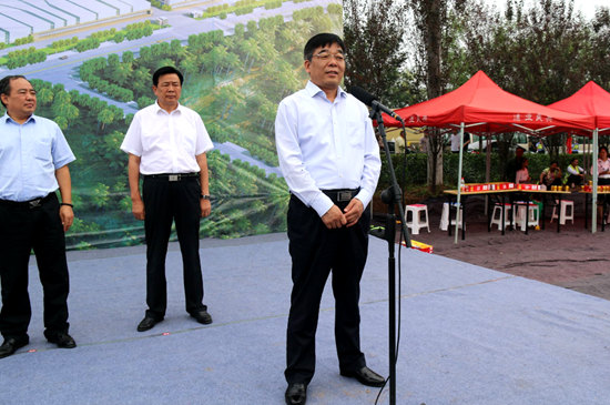 泰牛维他命饮料项目奠基仪式在郏县举行