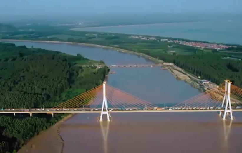 济南黄河三桥图片