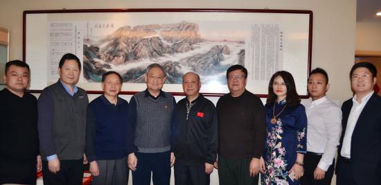 申良启将军,郭玉祥中将,王东发将军,刘全胜将军,卓钇辰秘书长,王猛