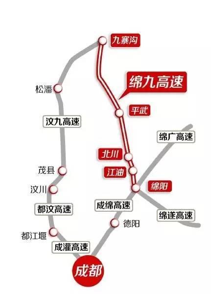 綿九高速經過哪些地方_綿蒼高速經過鄉鎮